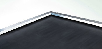 EPDM-Folie mit Schalung 3mm EPDM-Folie - 18mm Rauspund