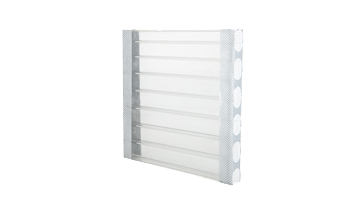 Polycarbonat-Stegplatte klar